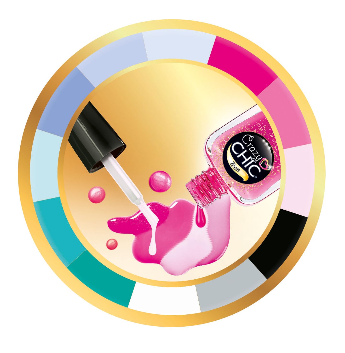 Clementoni, Crazy Chic, coffret beauté Shell, maquillage enfant, maquillage jouet Clementoni, Crazy Chic, coffret beauté Shell, maquillage enfant, maquillage jouet