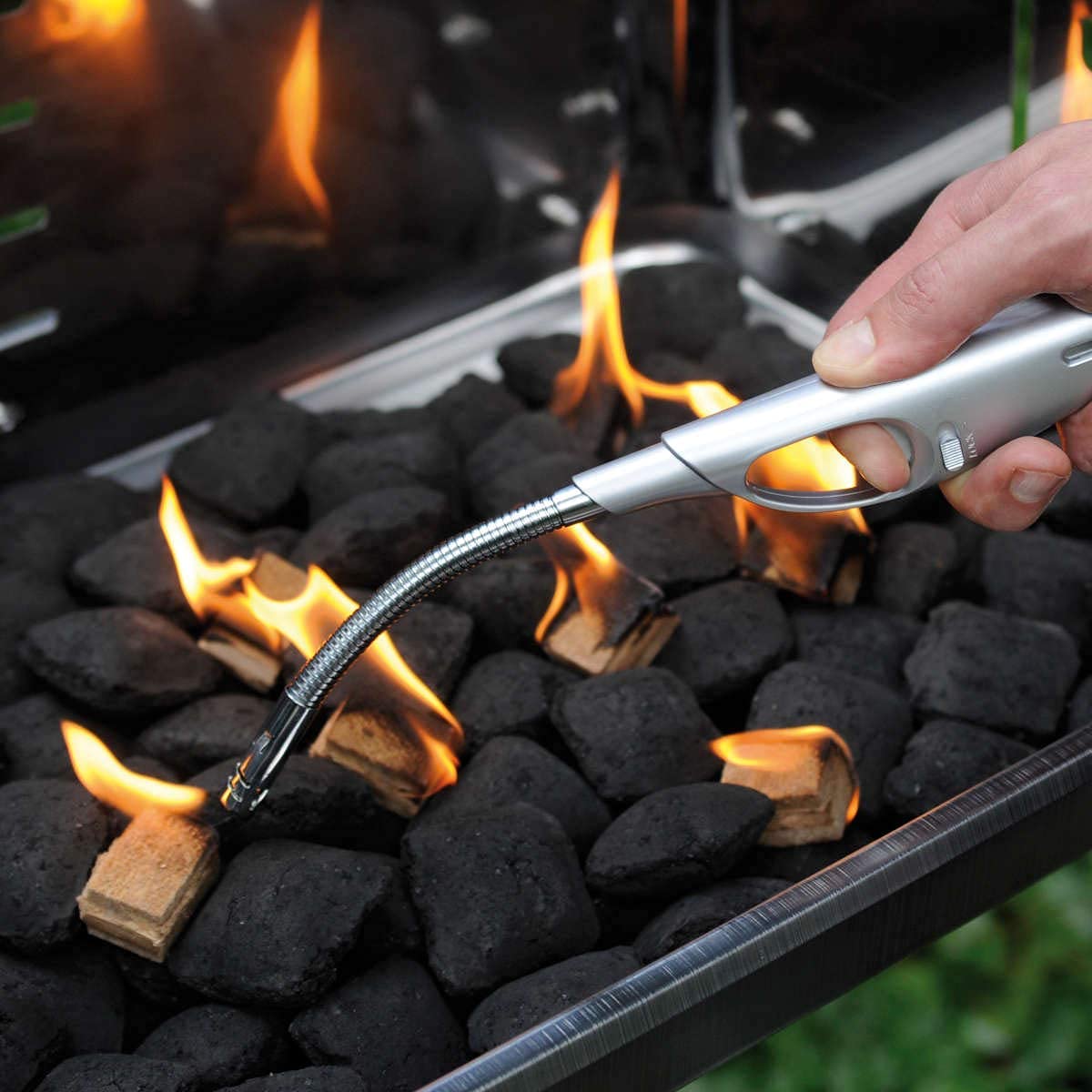 FLAMMBURO (7 kg/8 kg) Eco Cubi Accendino del produttore tedesco, Accendino per barbecue, Accendino per camino, Accendino per stufa, Cubi Accendino, Lana Accendino - Made in Germany (7 kg)