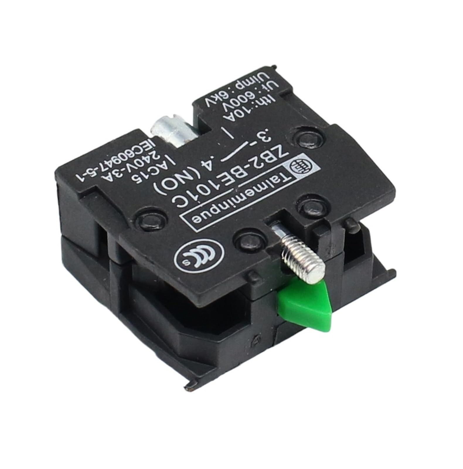 Xb2 bloco de contato telemecanique ZB2-BE101C normal, aberto no ZB2