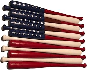 Baseball Flag Wood Wall Art Baseball Artwork Decoration Pendant Wooden Crafts Bedroom Home Pendant Wall Hanging (A)