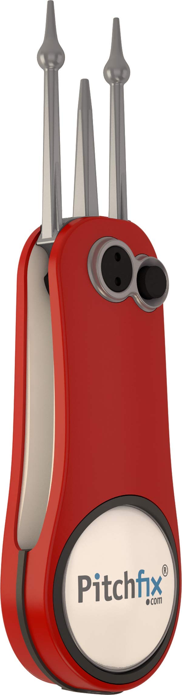 Pitchfix Fusion 2.5 Pin, Red/White