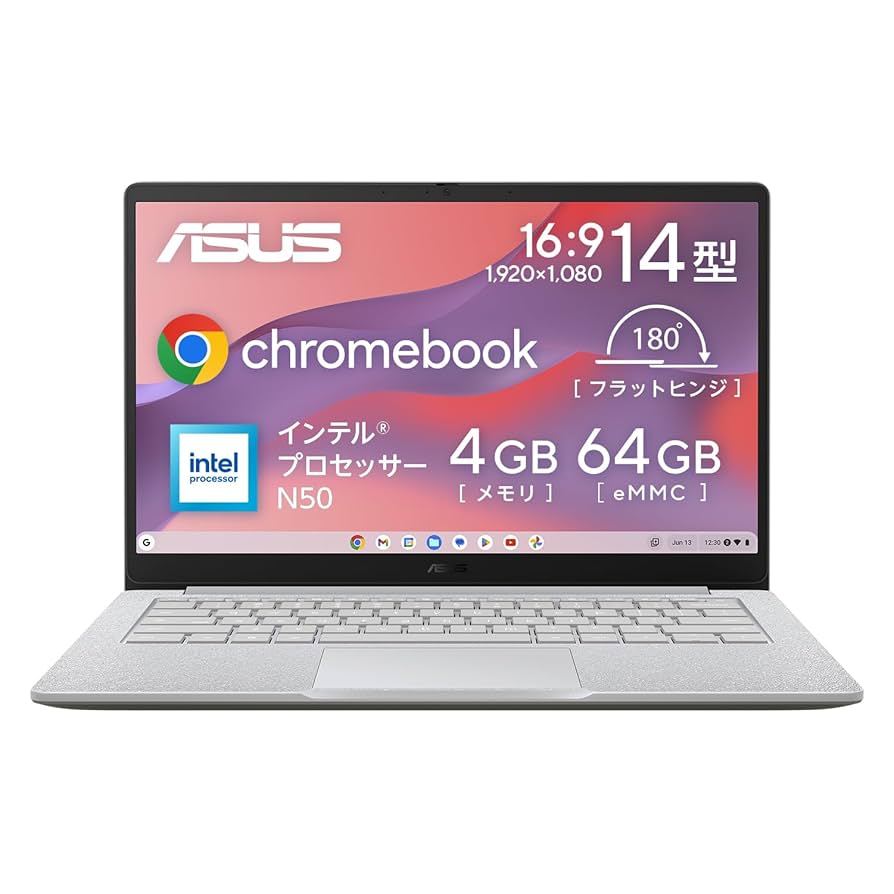 【新品未開封】ASUS Chromebook クロームブック　4GB /64GB ASUS Chromebook CX1 14