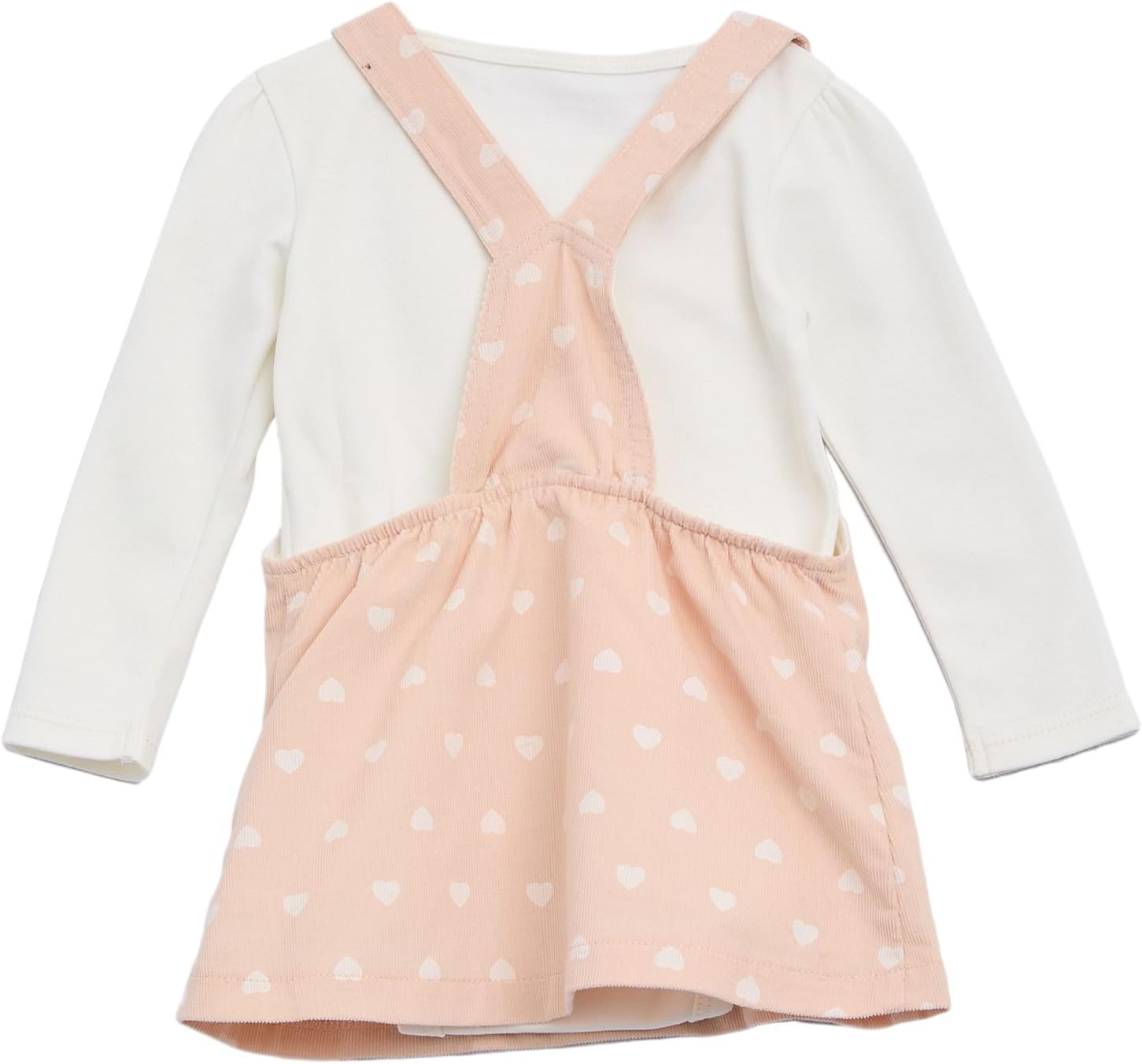 GUESS Baby Girls' Eco Long Sleeve Body Suit and Skirtall Set