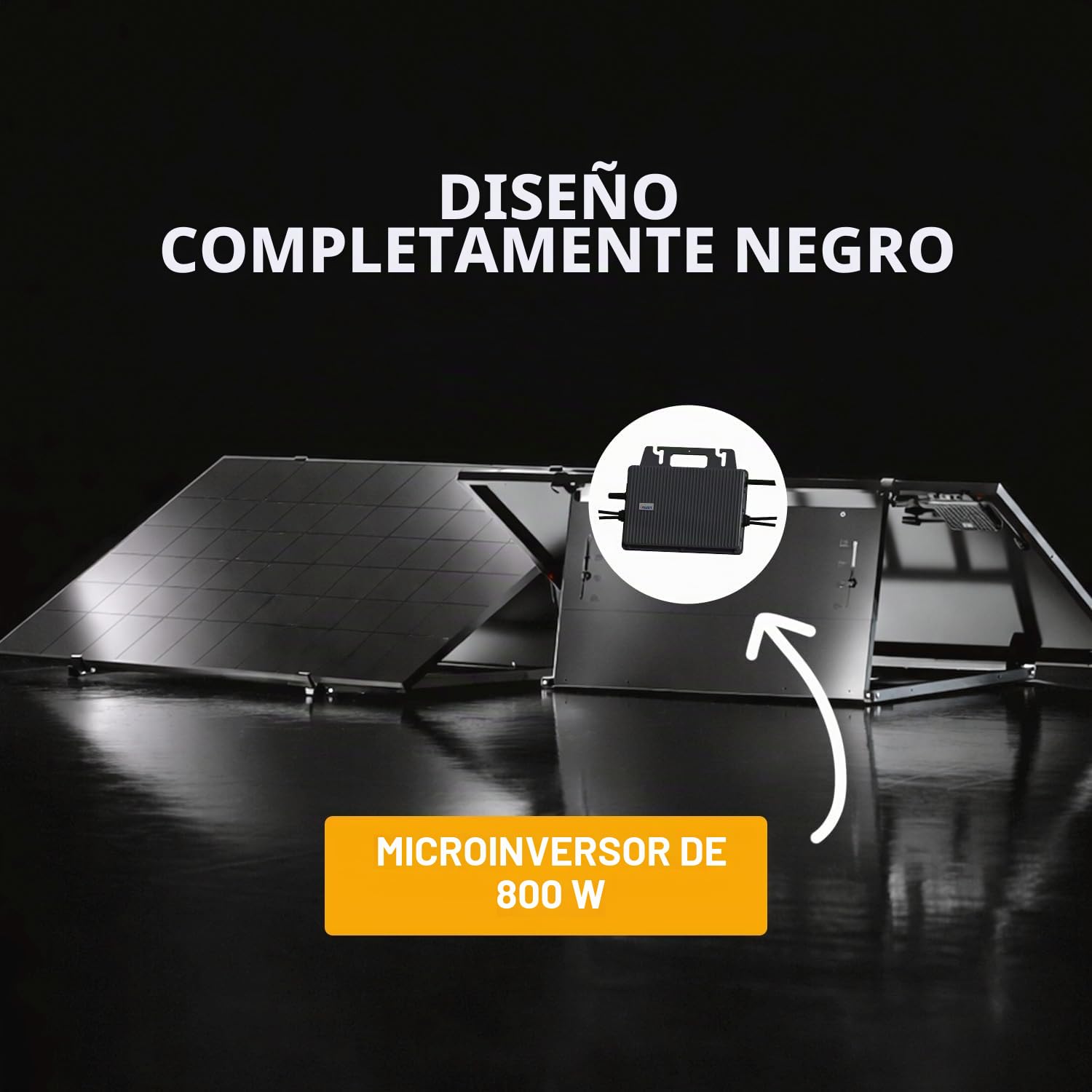 Poolex - Kit fotovoltaico Plug&Play 900W - Autoconsumo - TOPCon - Enchufe 230V, Wi-Fi & Aplicación: cero obras, 12 años Garantía, 310€/año