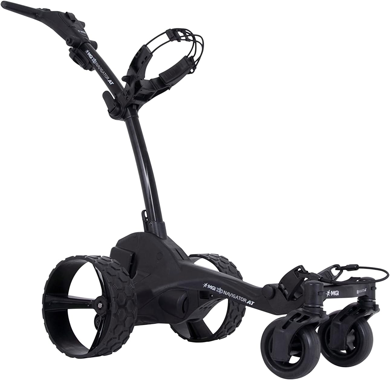 MGI Zip Navigator All Terrain Electric Golf Cart - 36 Hole Battery - Remote Control - (Drink