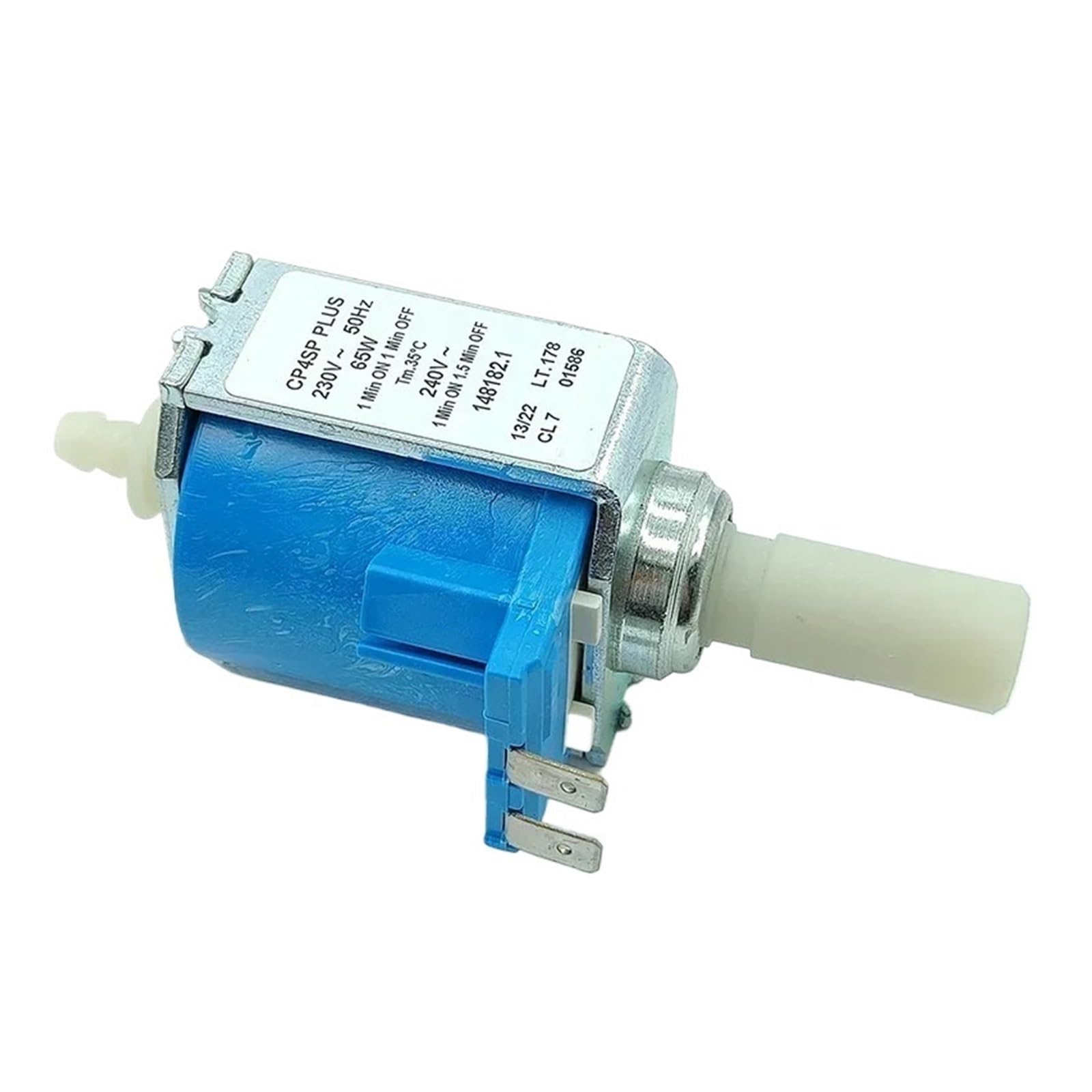 CP4SP AC 230V-240V 50Hz 65W Electromagnetic Pump Coffee Machine Water Pump Solenoid Plunger Pump 650cc/min(Model A)