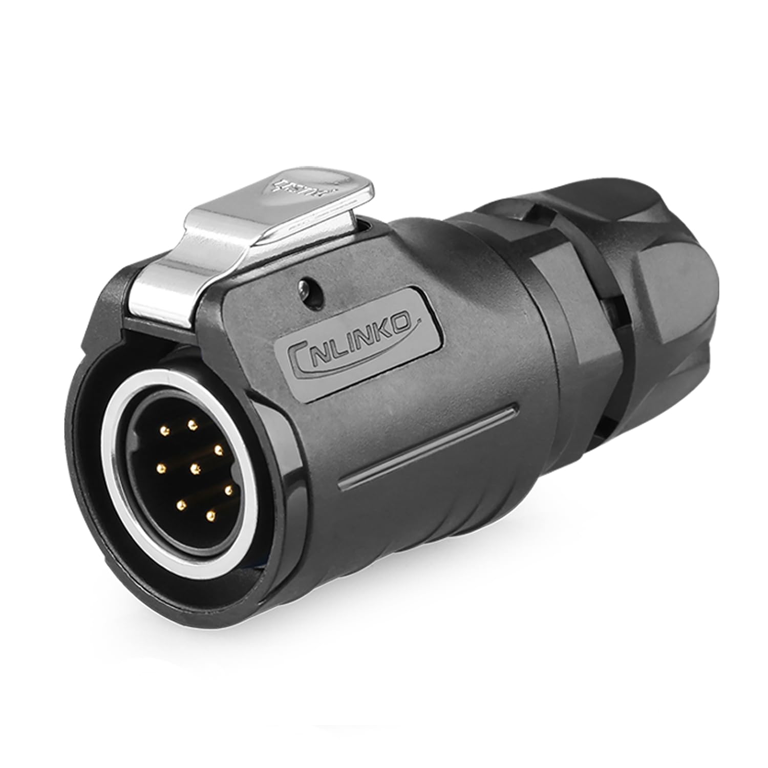 CNLINKO LP-16 8 PIN Industrial Waterproof Connector, IP68 Circular