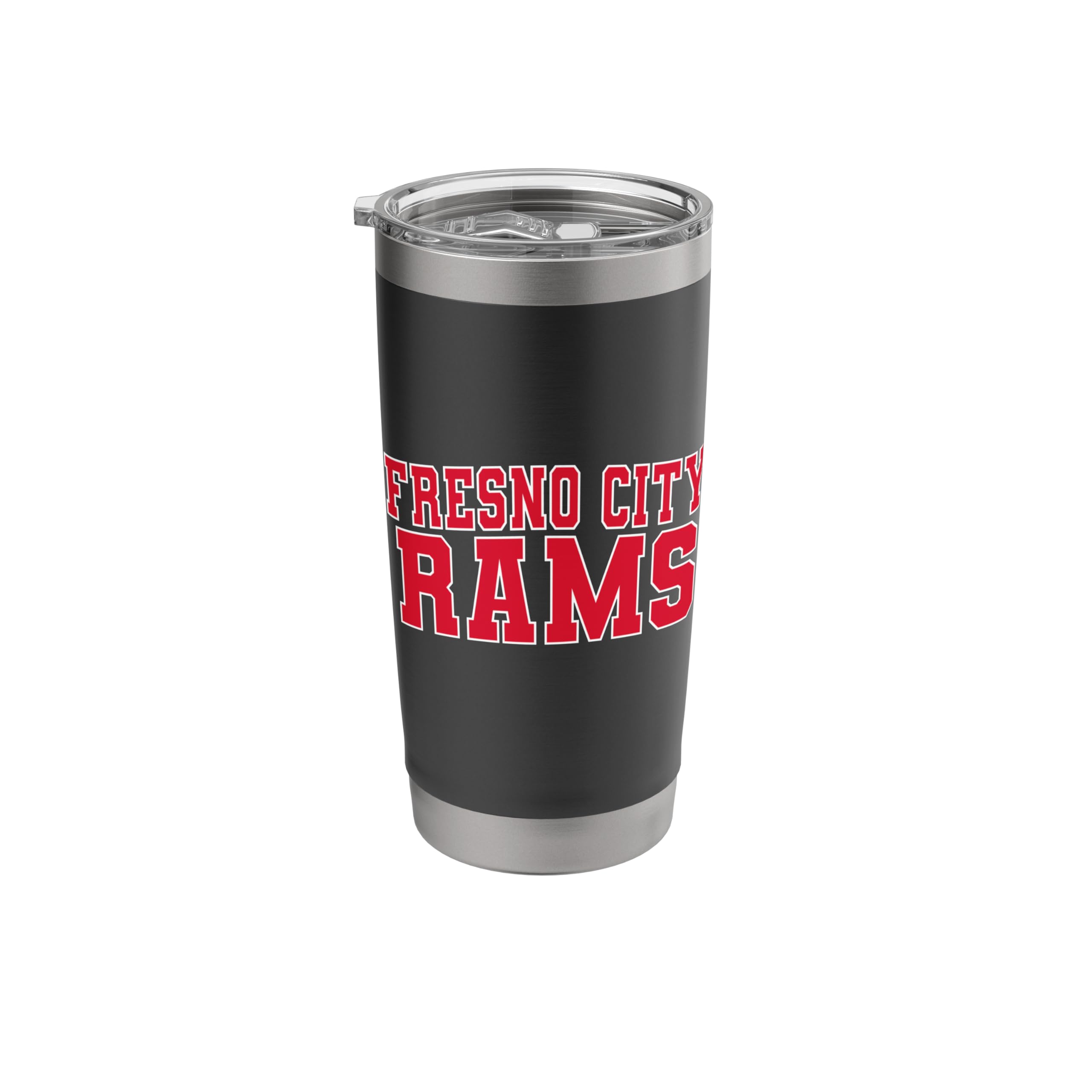 Fresno City College Rams Sports Fan Apparel Stainless Steel Insulated Tumbler