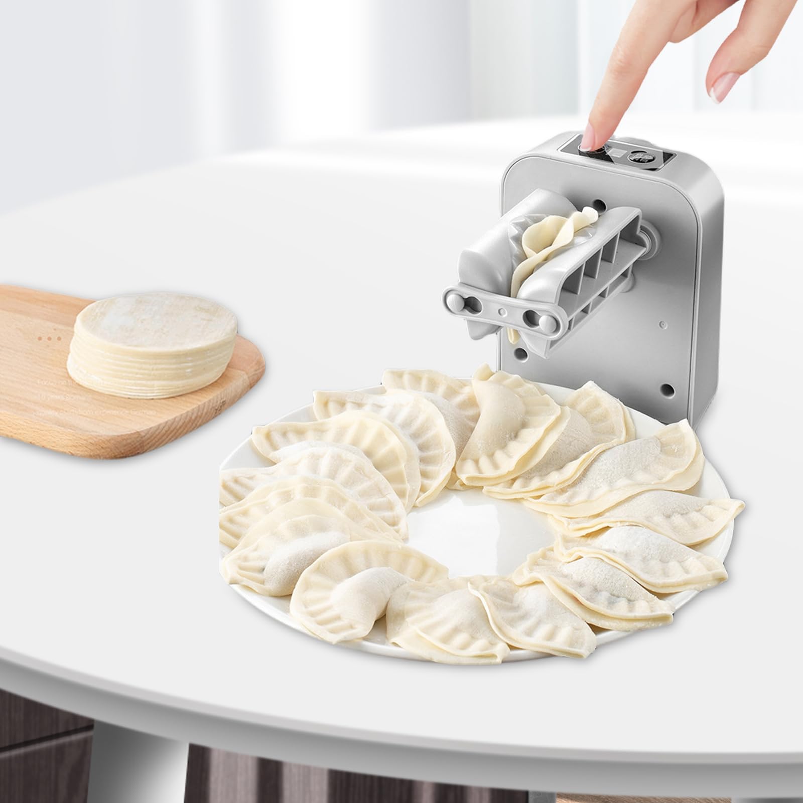 Machine à boulettes automatique - Machine à raviolis - Machine à raviolis - Machine à boulettes électrique - Machine à boulettes automatique - Fabrication rapide et pratique