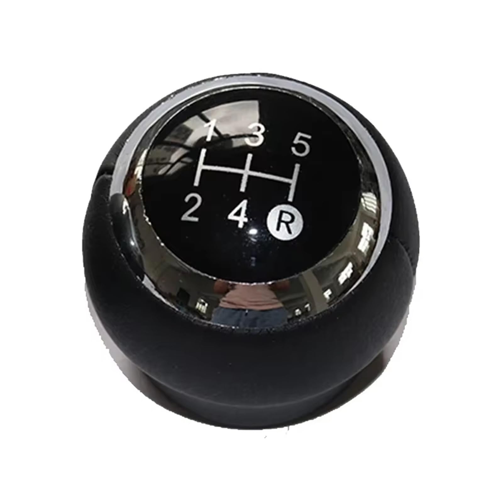 YLMKMVLCZC Gear Shift Knob Lever Gearbox Shifter Leather for RAV4 RAV-4 3 4 III IV 2005-2019 Manual Selector Transmission Handle Gear Shift Knob Lever