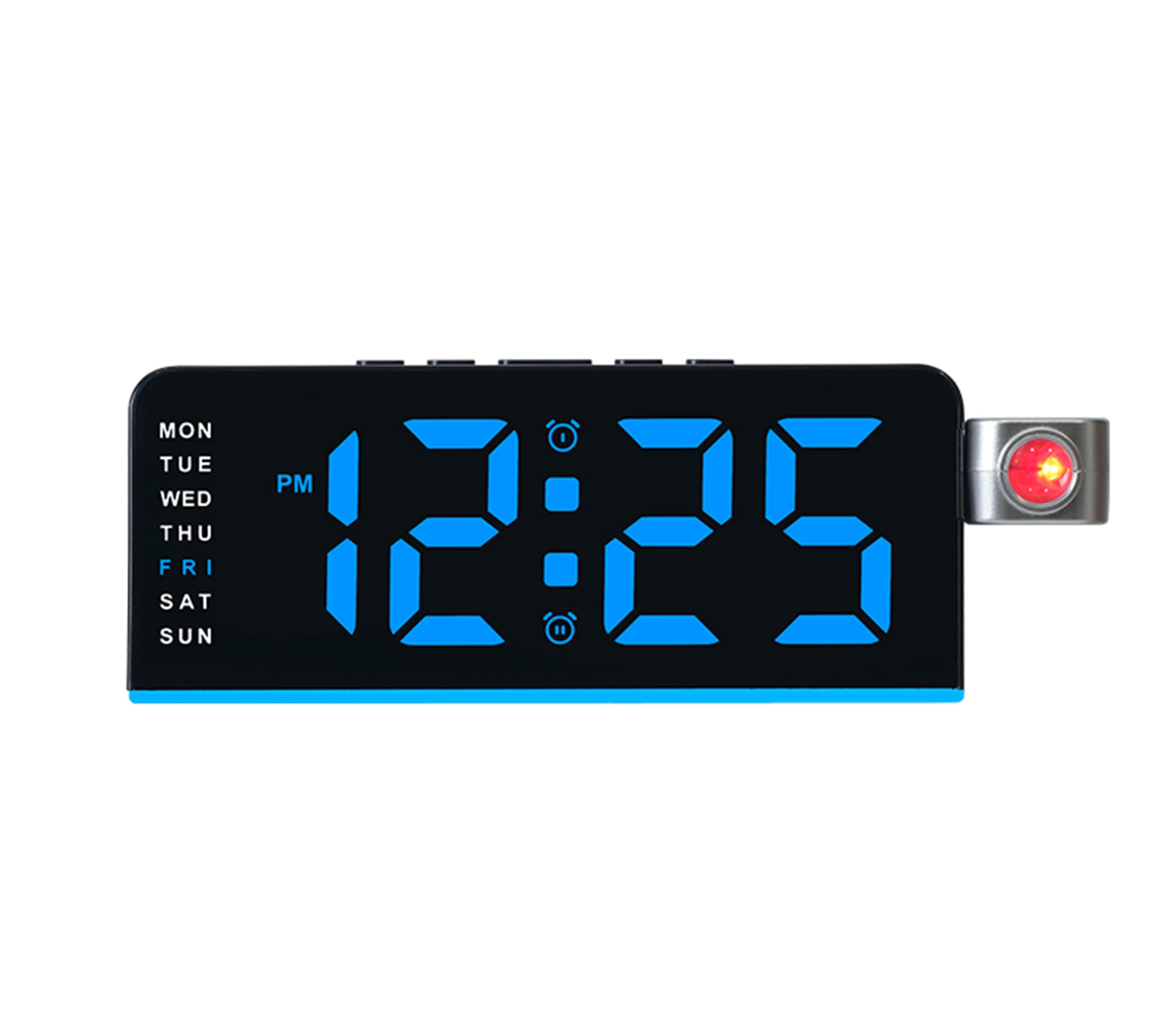 Reloj despertador de proyección iTOMA que elimina los despertares bruscos gracias al snooze