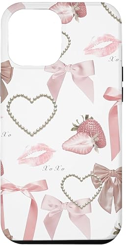 Miniatura 1 de Funda con lazos y corazones para iPhone 13 Pro Max