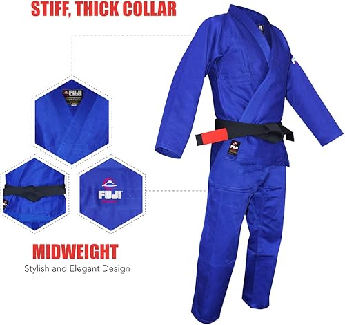 Miniatura 5 de FUJI All-Around Brazilian Style Jiu Jitsu Uniform