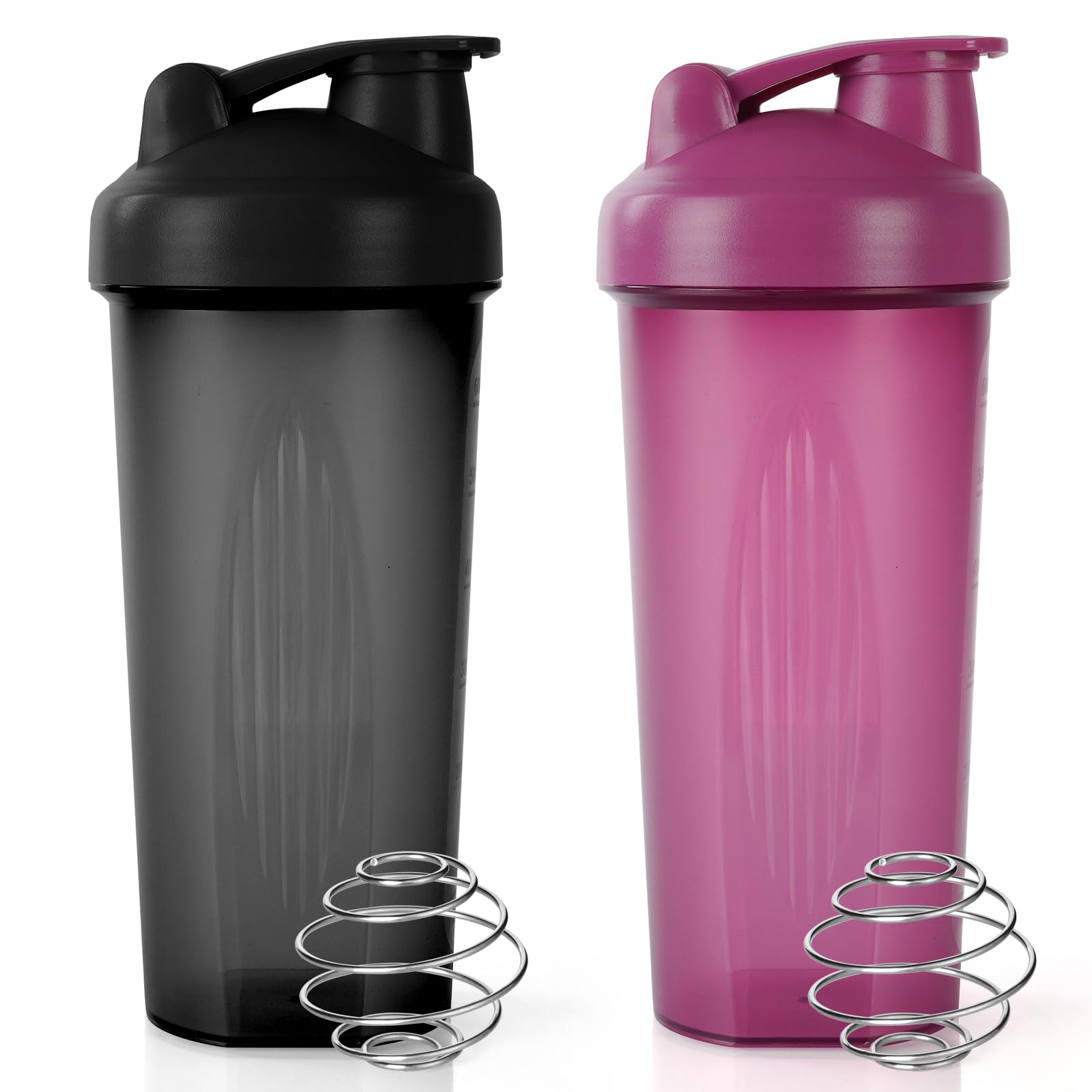 ACWOO Protein Shaker,Eiweiß Shaker, proteinshaker mit Messskala - BPA Frei, auslaufsicher, Langlebiger, Geruchsneutraler Shake Becher, Shaker für cremige Whey Proteinpulver Shakes