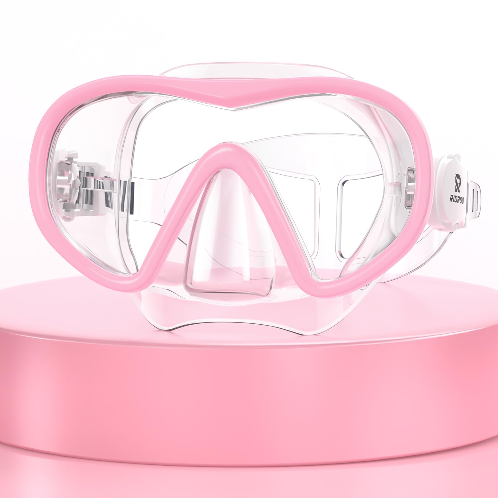 RIOROO Taucherbrille Erwachsene Teenager | Wasserdichte Tauchmaske Anti-Fog Anti-Leck aus Gehärtetem Glas, Schnorchelmaske für Herren Damen.