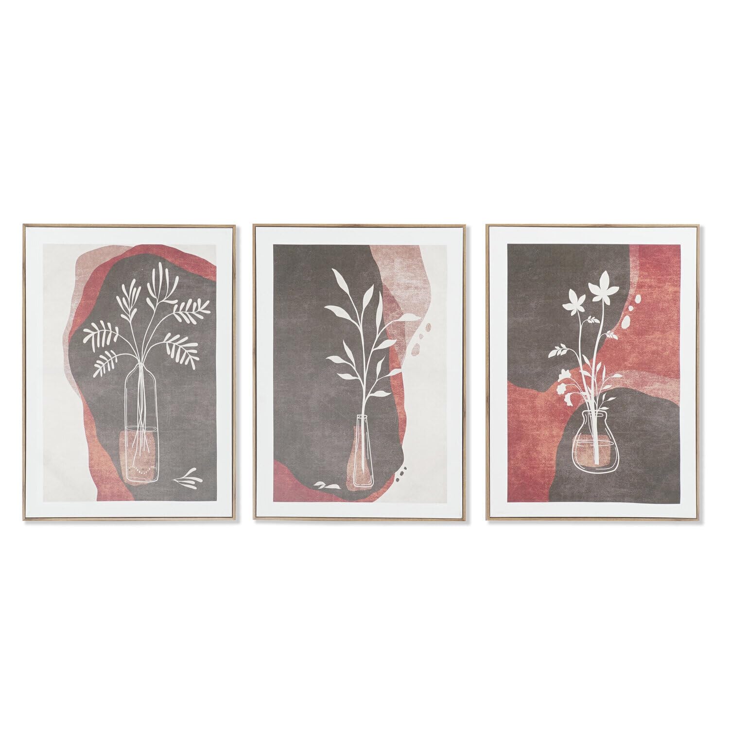Toile murale 50x70 cm vase de fleurs pour habiller un grand mur vide
