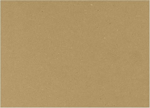 LUXPaper - Tarjetas planas A1 en bolsa de comestibles para manualidades, tarjetas, álbumes de recortes y suministros de oficina, 50 unidades (bolsa