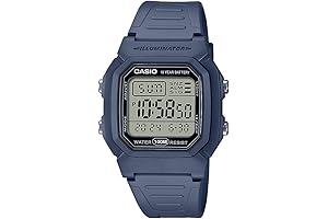 Illumintor 10-Year Battery Digital Watch W-800H-2AVCF