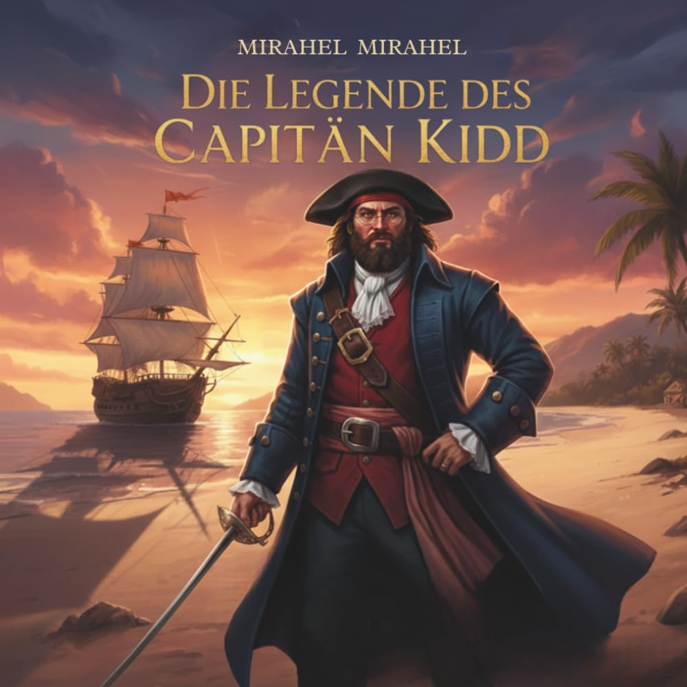 Die Legende des Capitän Kidd+ Malvorlagen: Eine faszinierende Piratenlegende: Die wahre Geschichte von Abenteuern und Schätzen für Kinder und Jugendliche