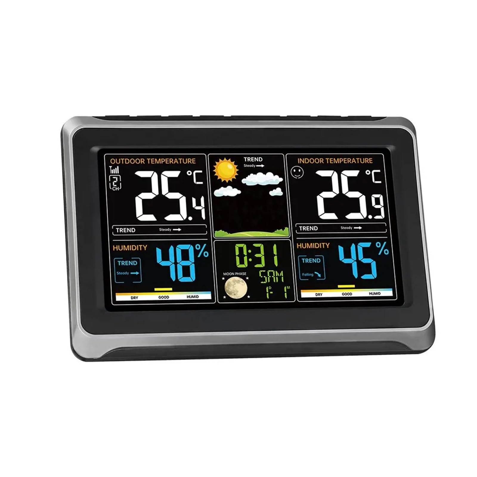 METEO Weerstation SP96 - Met Schimmelindicator en Netvoeding