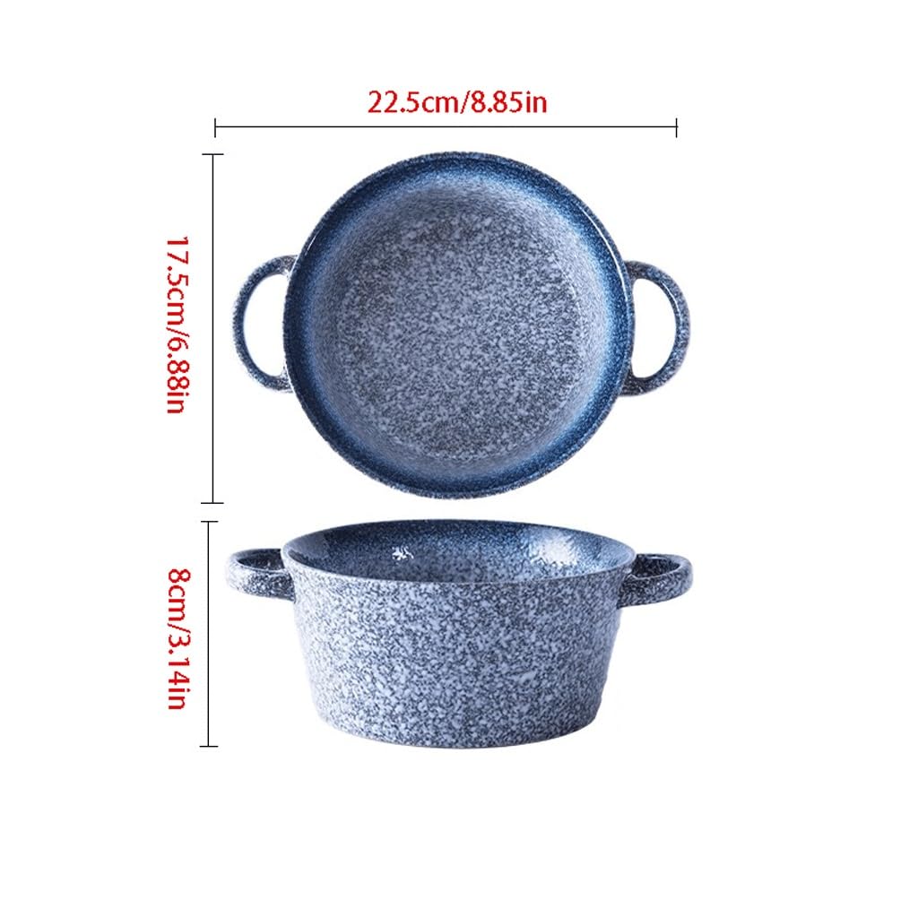 Miska do zupy duża ceramiczna miska podwójna miska na zupę kreatywna miska na makaron miska na makaron domowa zupa duża miska na makaron ceramiczna miska na zupę (5)