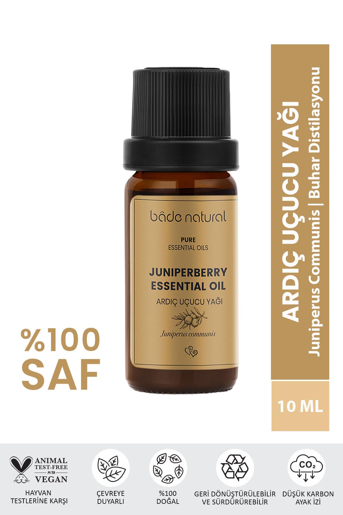 Bade Natural Ardiç Uçucu Yağı 1 Paket (1 X 10 Ml)