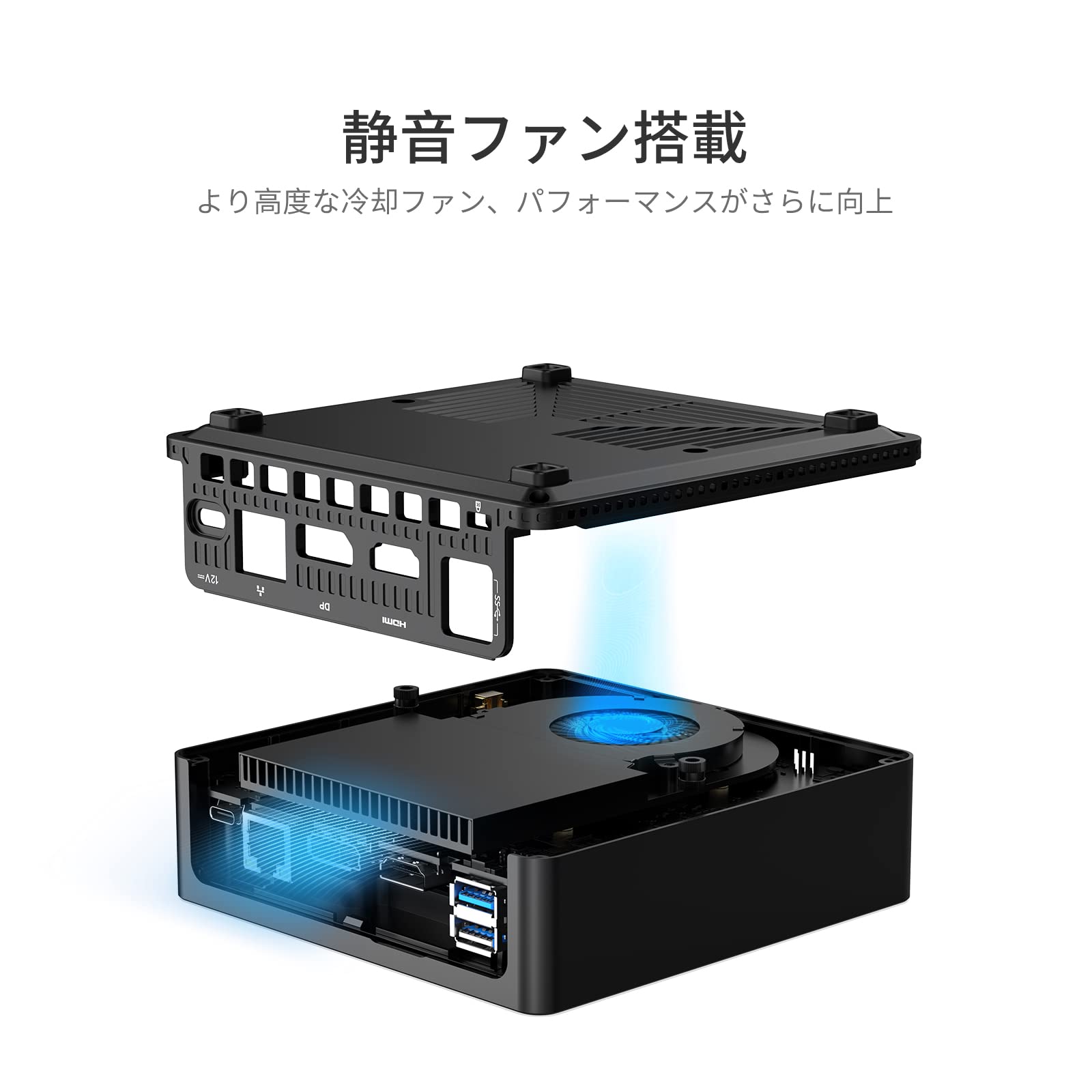 Amazon.co.jp: MINISFORUM DeskMini JB95ミニpc 第11代Celeron