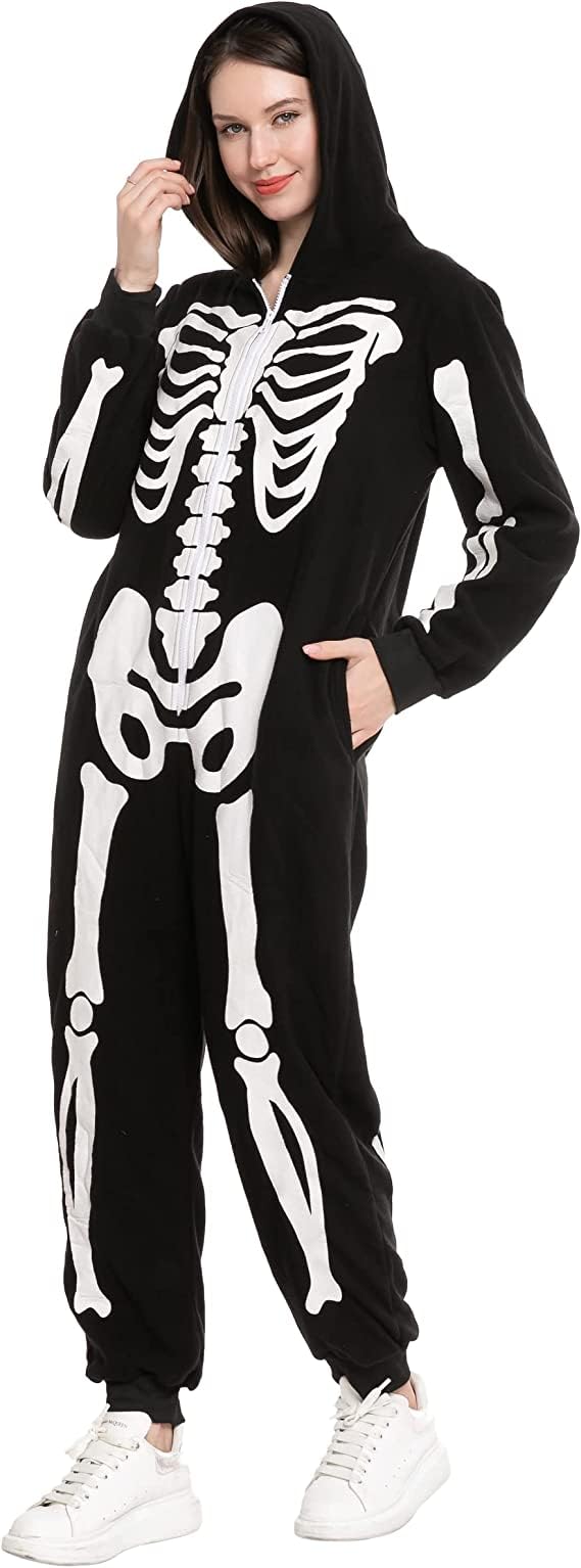 Spooktacular Creations Disfraz de Dragón para Unisex Adulto Pajamas Animal Mono con Capucha Ropa