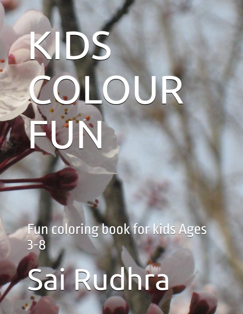 KIDS COLOUR FUN: Fun coloring book for kids Ages 3-8