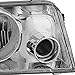 AKKON - For Ford Ranger Pickup Truck Chroem Clear Projector Headlights w/Corner Signal Light Lamps Replacement