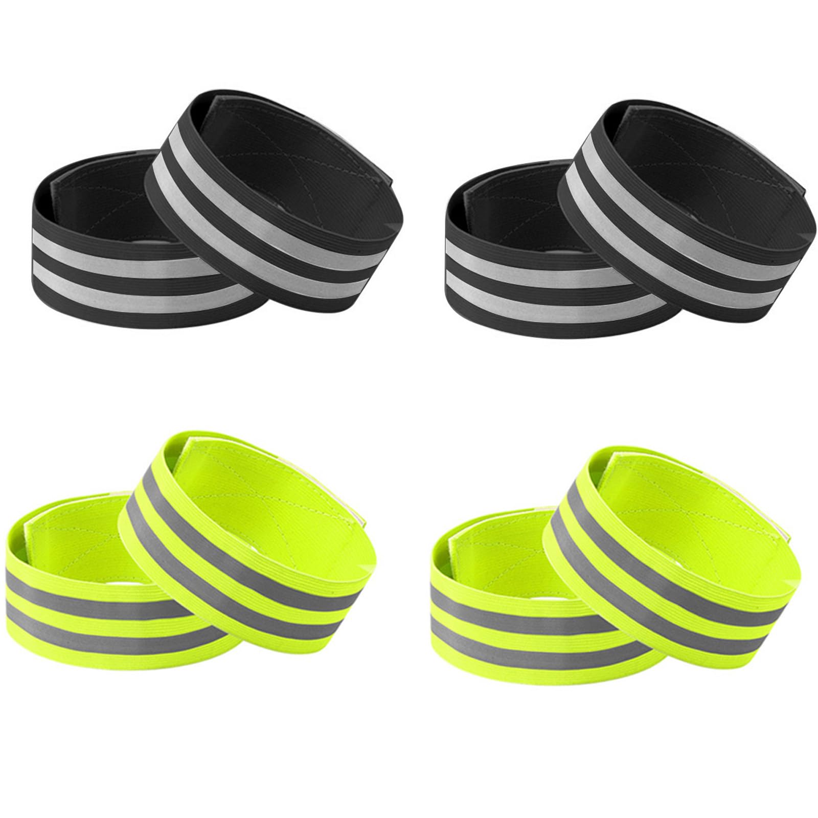 Bande Riflettenti URAQT - Bracciali Ad Alta Visibilità Per Ciclismo, Corsa E Sport Notturni - Foto 2