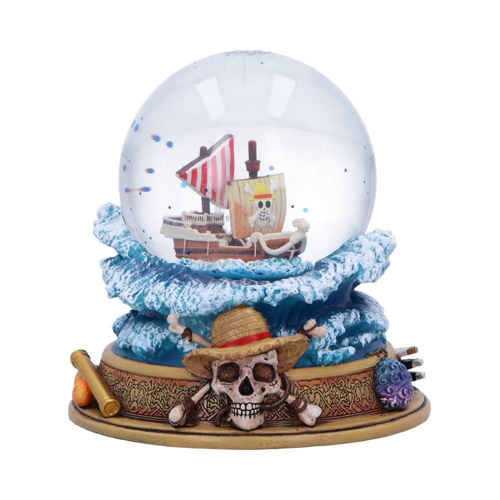 Nemesis Now One Piece Going Merry Snow Globe, Official Licensed Anime Collectible