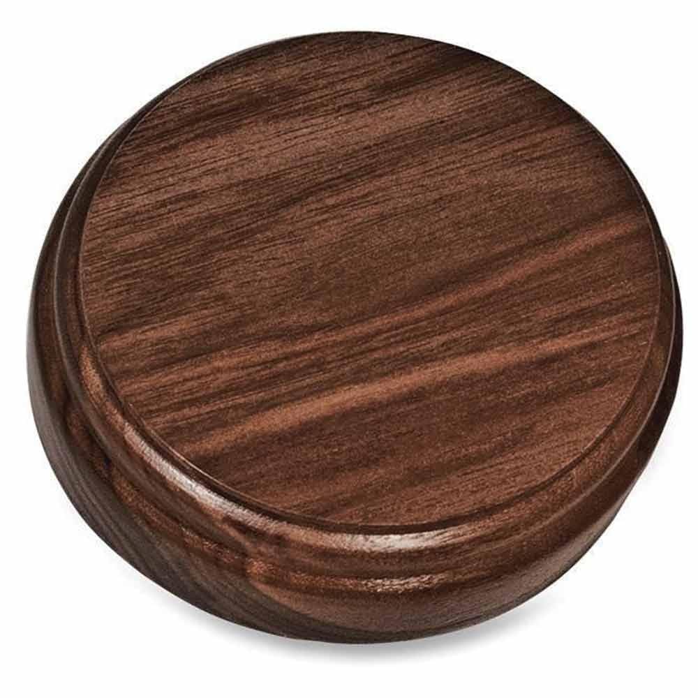 Logoz Gavel Block Walnut Striking Block