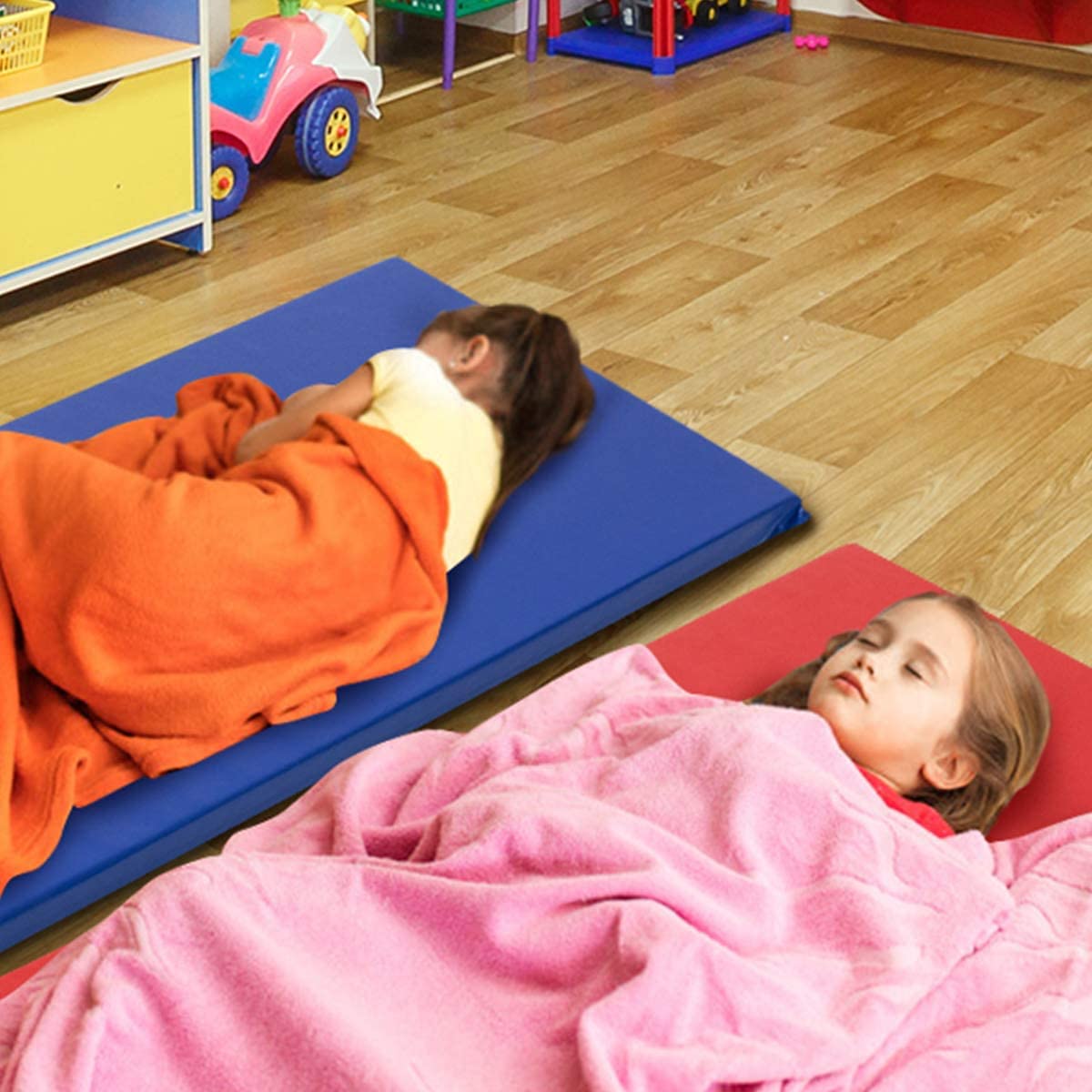 Costzon 2Inch Thick Daycare Rest Mats, 5Pack, Foam Napping Floor Mats