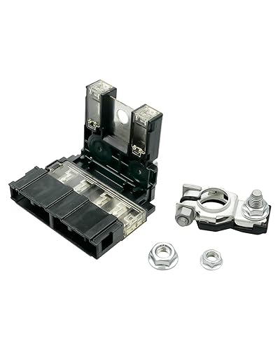 Fusible de batería fusible con terminal de batería positiva compatible con Nissan Armada Frontier Pathfinder Xterra Infinity QX56 QX80 fusible