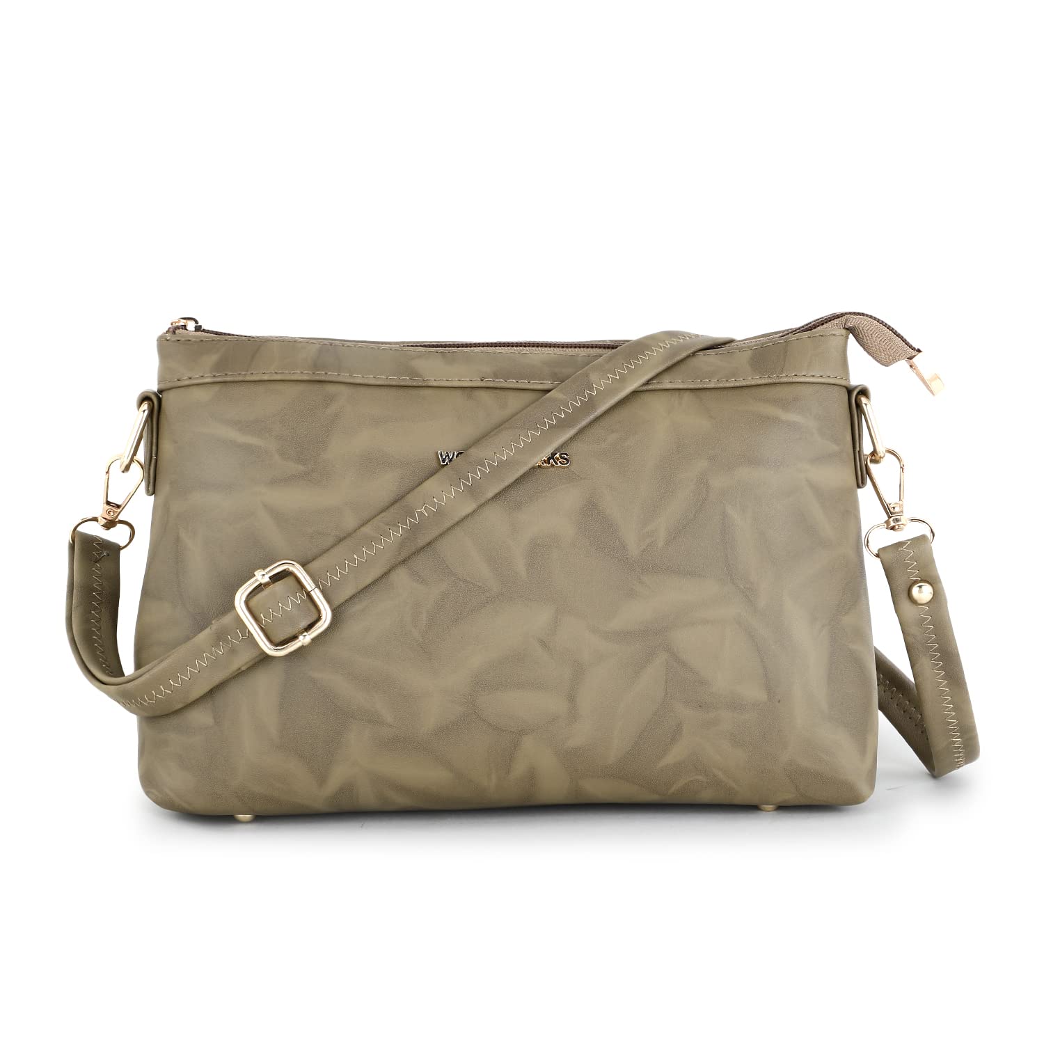 WOMEN MARKS NSB-04-LEAF-SLING BAG (KHAKI) (B0B75FDPHL) Amazon Price History, Amazon Price Tracker