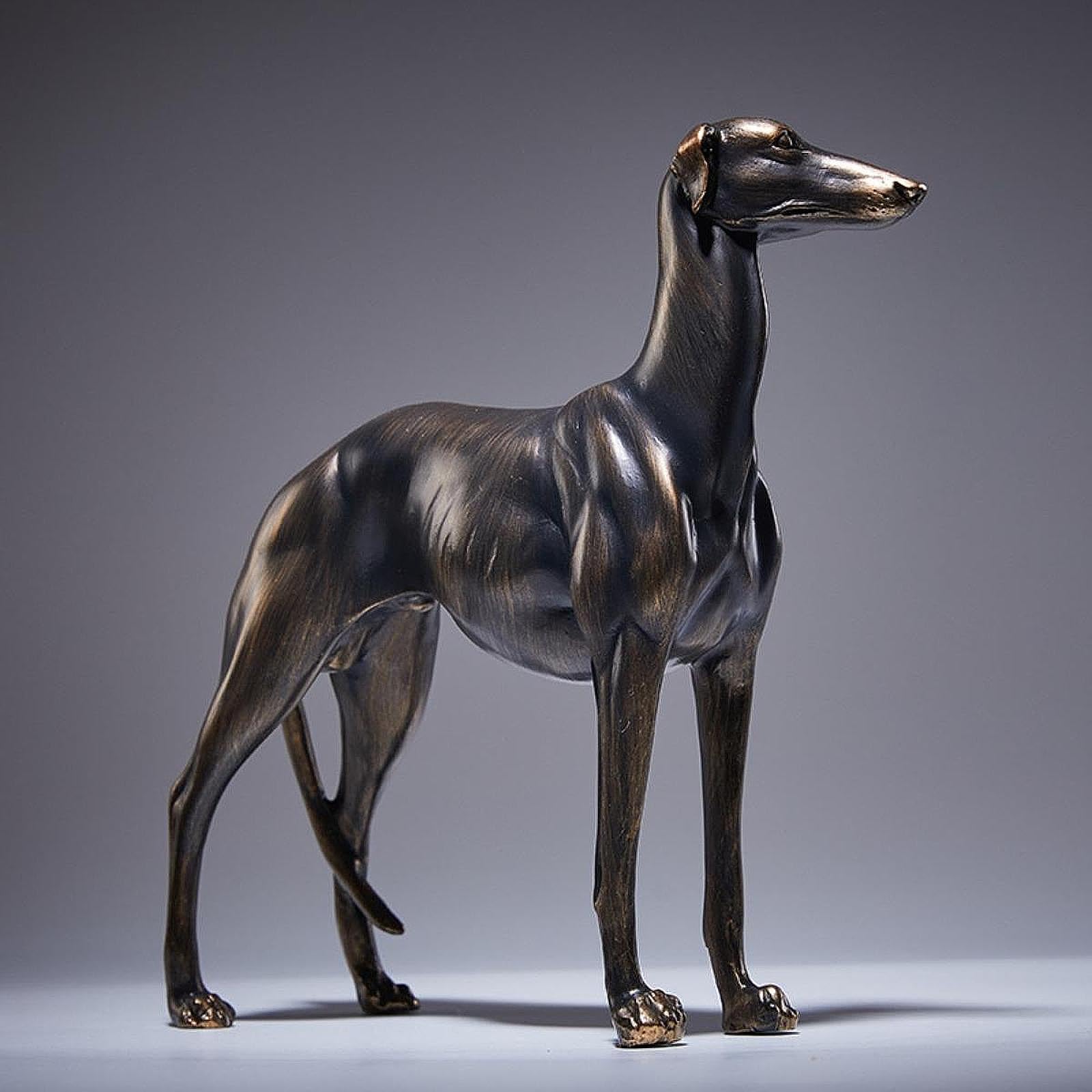 Figura de Animal de Resina, Adorno de Escritorio Estilo Granja, Estatua