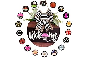 Interchangeable Holiday Wreaths for Front Door