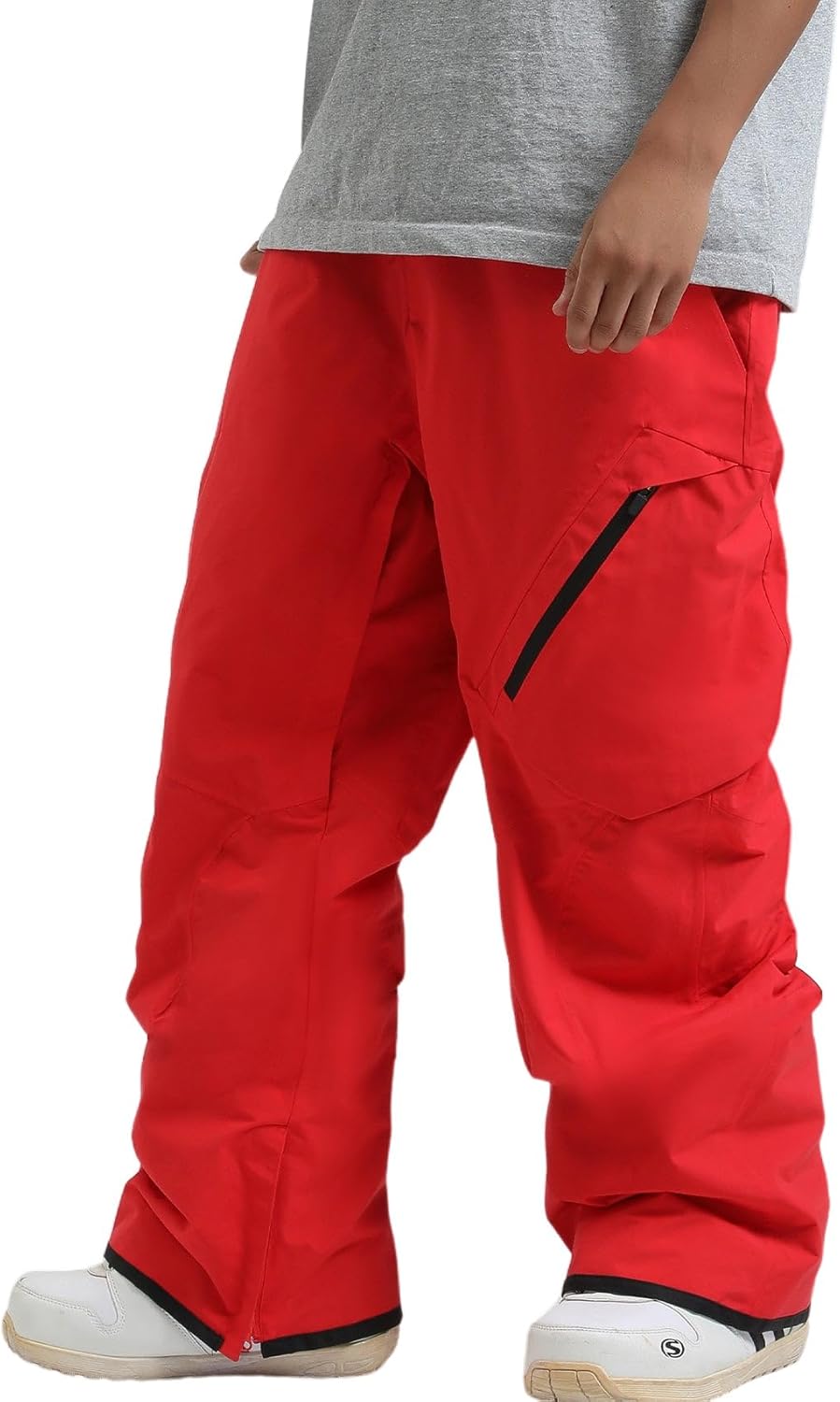 GSOU SNOW Mens Ski Pants Women Snowboard Pant Waterproof Windproof Warm Insulated Outdoor Snow Winter Sports