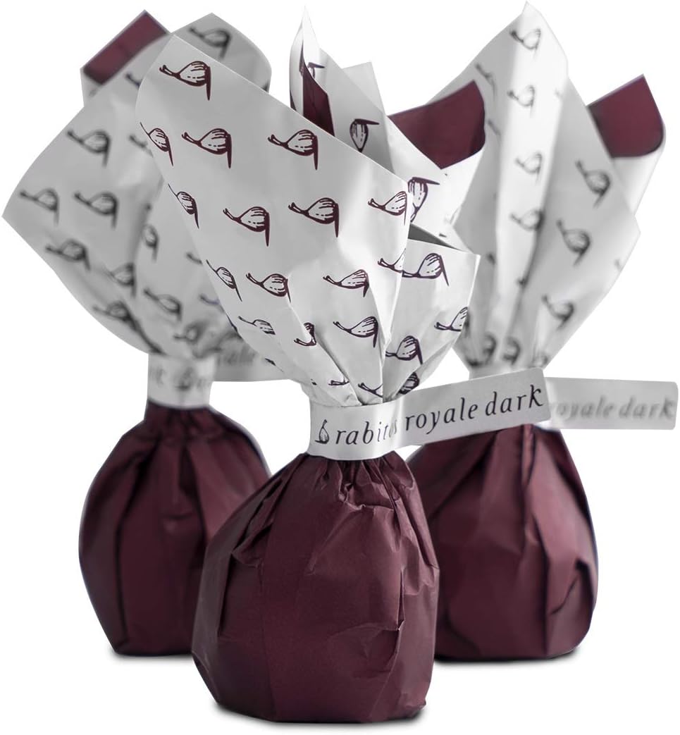 Rabitos Royale - 10 Pieces - Individually Wrapped Dark Chocolate Fig