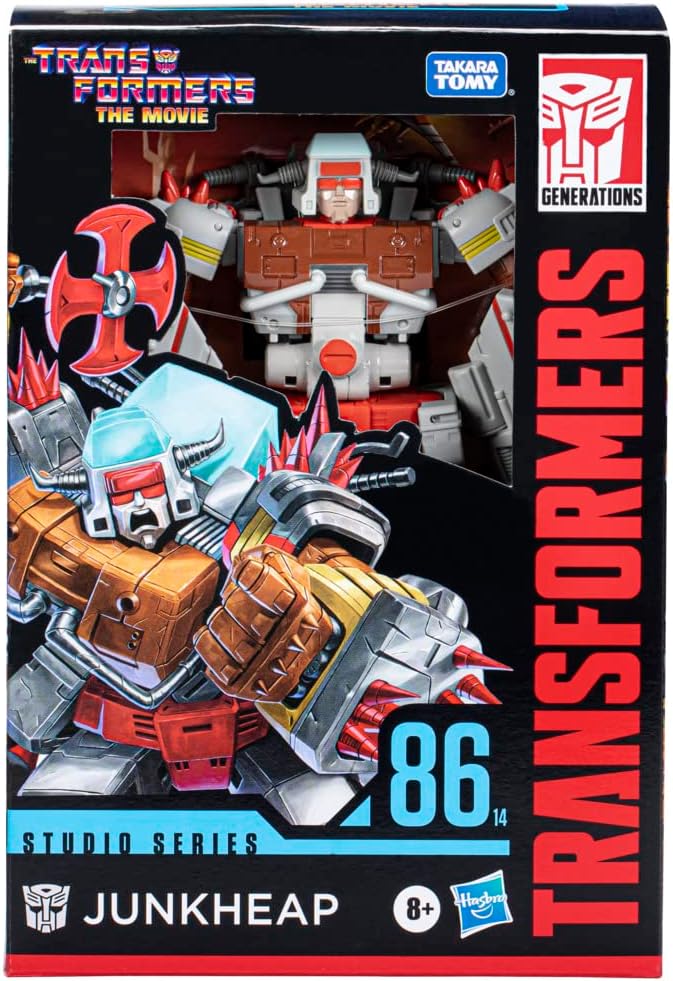 Transformers Toys Studio Series 86-14 Voyager Class The The Movie 1986 Junkheap Action Figure - Ages 8 and Up, 6.5-inch