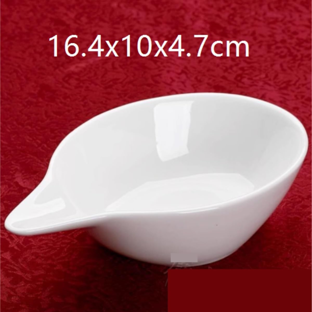 Gravy Boat Sauce Jug Pure White Bone China Bowl Duckbill Bowl Ceramic Tableware Personalized Saucepan Sauce Dispenser