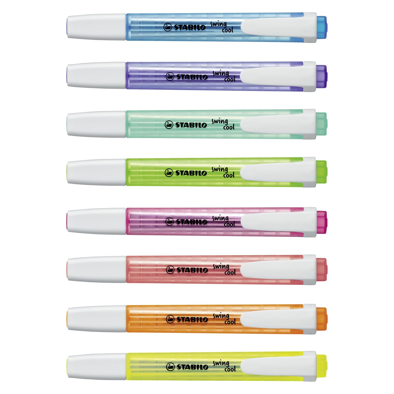 STABILO Textmarker Swing Cool – 5 x 8 Stück
