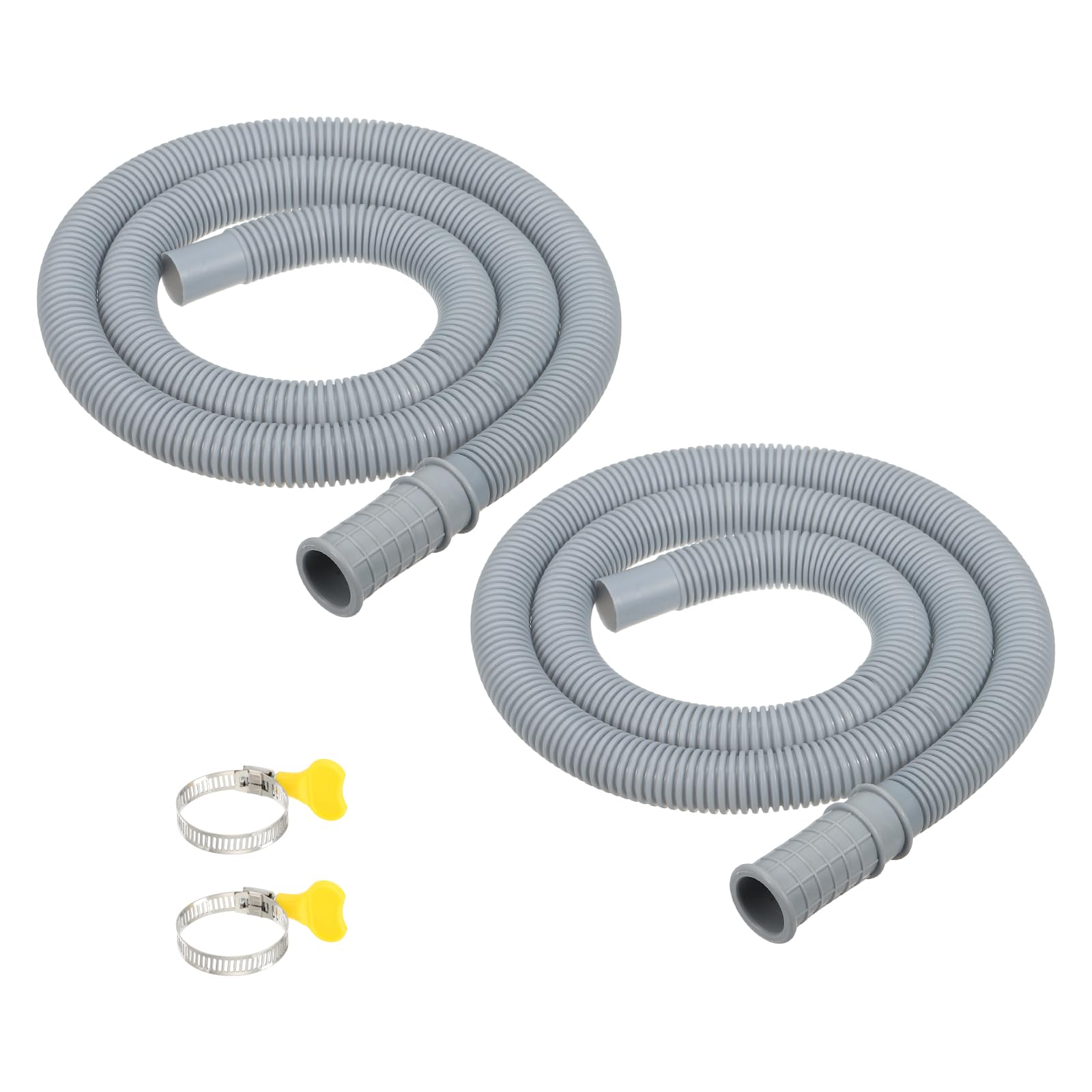 Kit de vidange de climatiseur PATIKIL 1,9 m avec connecteurs universels et pince