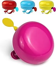Fahrradklingel Kinder Fahrradglocke Mädchen und Jungen, Damen-Fahrrad Glocke Lenker 22.2mm Bunt Ding Dong Klingel Kinderfahrrad Bike Bell