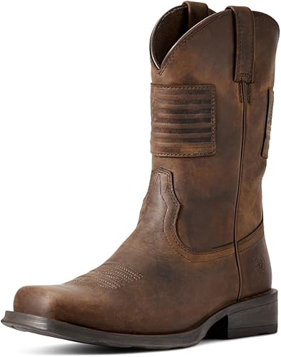 Ariat Rambler Patriot - Botas Western para hombre