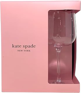 Kate Spade New York Larabee Dot Glassware Collection (Wine/Set of 4)