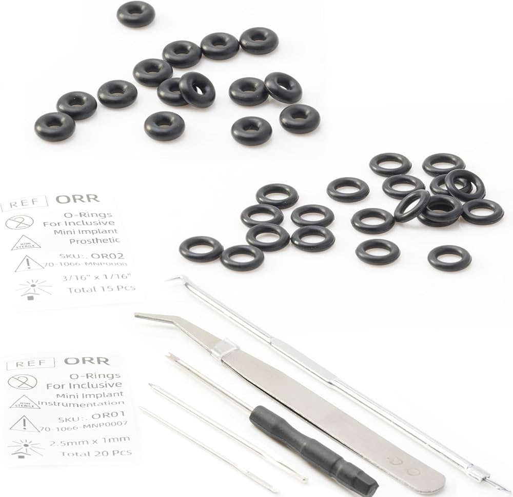 Amazon | ミニインプラント外科用Oリング交換キット Glidewell 包括的
