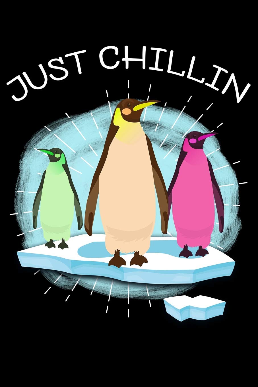 Just Chillin: Blank Lined Journal to Write In - Ruled Writing Notebook