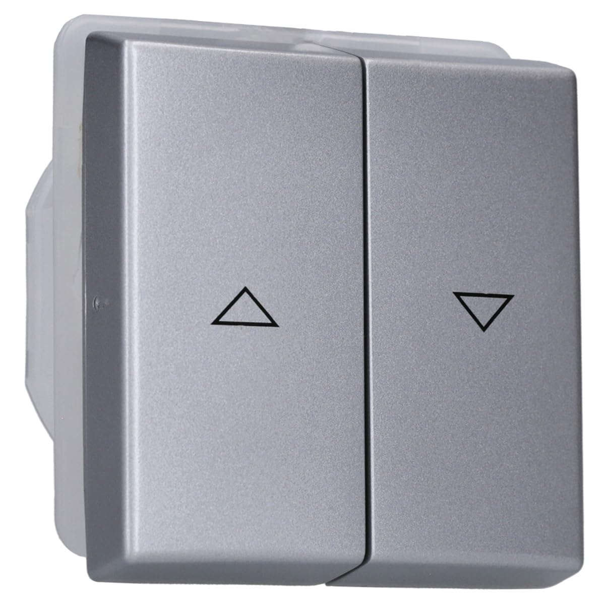 Busch-Jaeger 2126-33 Pokrywa do włącznika/przycisku żaluzji, srebrne aluminium